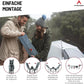 Atacama Feldbett Klappbar - Ultraleichtes Campingbett - Feldbett Ideal für Outdoor-Abenteuer und Karpfenliege - Komfortabel, Tragbar Feldbett XXL Campingbett