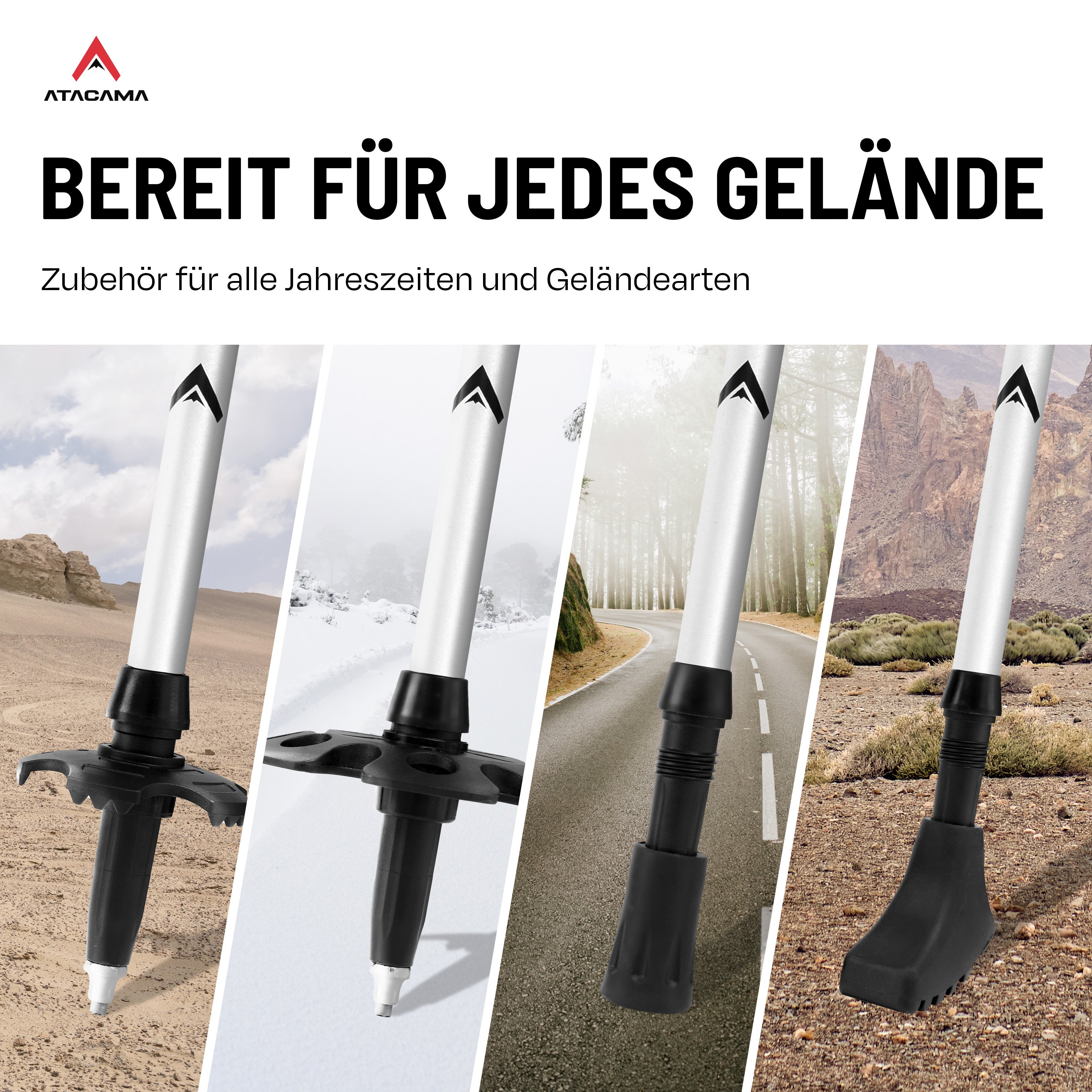 Aluminum hiking poles for beginners – Atacama Outdoor