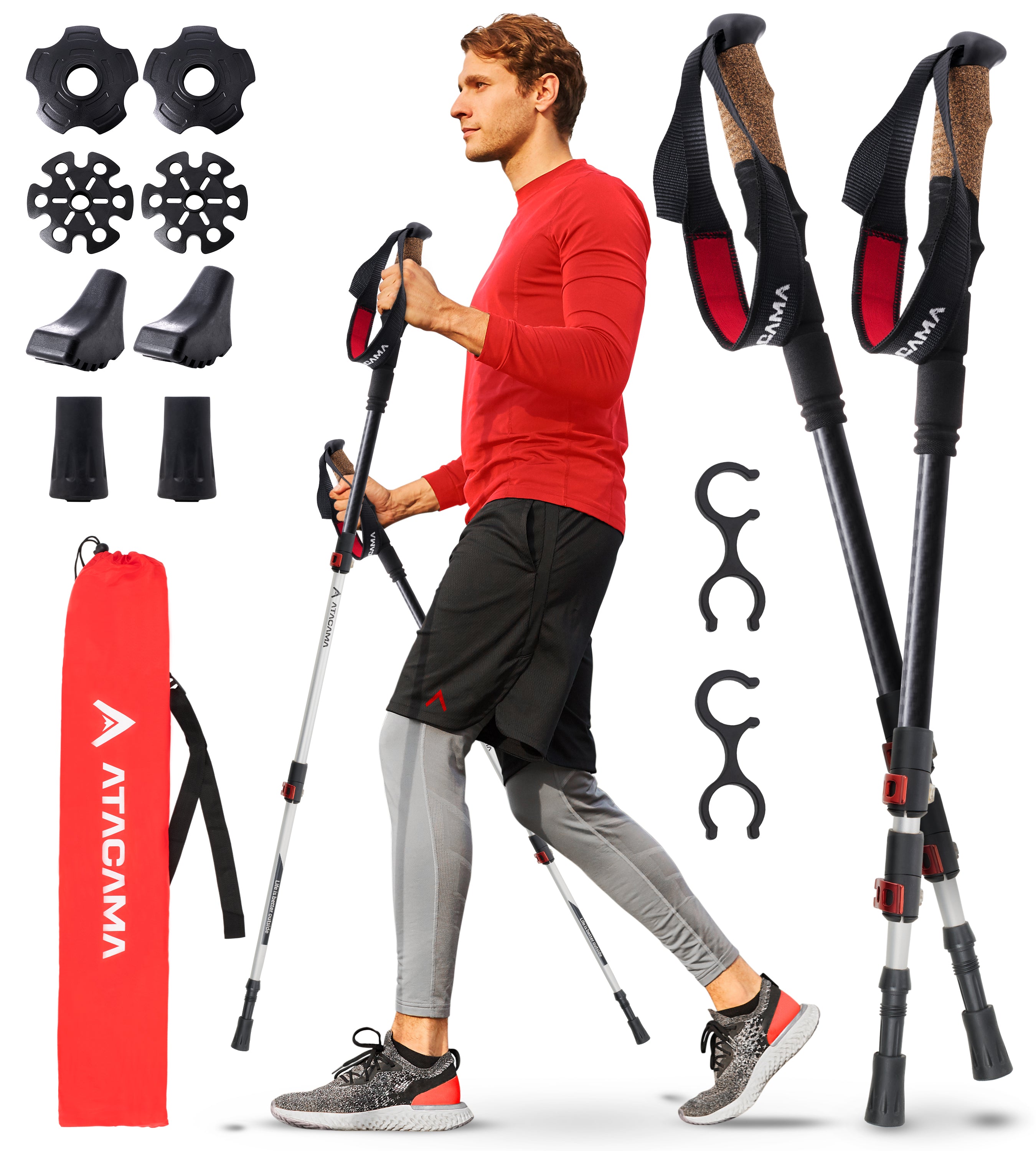 Carbon 2024 hiking sticks